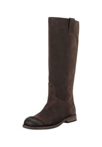 Felmini - Veloursleder Stiefel MILA - Dunkelbraun