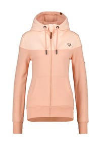 ALIFE AND KICKIN® - PalinaAK A Hooded Sweat Jacket - italian clay melange