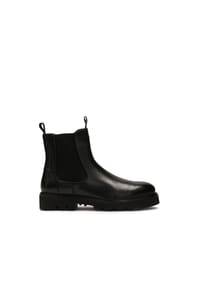 Kazar - Klassische schwarze Chelsea-Stiefel für Männer mit Dreiblatt-Sohle - Schwarz