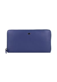 BRAUN BÜFFEL ANNA - Langbörse, Leder, Emblem, uni, für Damen - 010 SCHWARZ