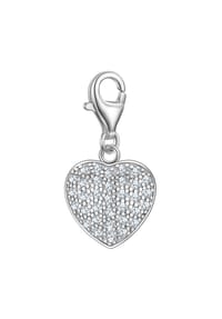 Rafaela Donata - Damen Charm aus 925/- Sterling Silber in Silber mit Zirkonia - silber