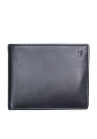 Esquire - LOGO Brieftasche, Leder - SCHWARZ