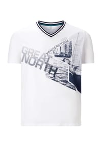 JAN VANDERSTORM - T-Shirt BRYNO - weiß