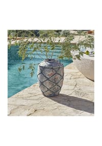LOBERON - Vase Deloriva antikgrau/antikbraun - antikgrau/antikbraun