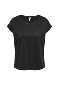 ONLY CARMAKOMA - Shirt, Glitzer, für Damen - 177911001 BLK/BLK