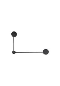 Licht-Erlebnisse - Wandleuchte, Modern, für das Wohnzimmer - Schwarz