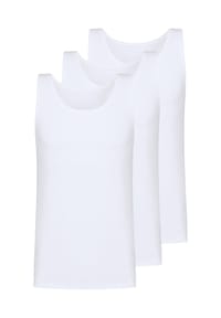 mey - Unterhemd / Tanktop 3er Pack Comfort Cotton - Weiß