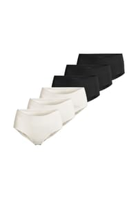 Nina von C. - Taillen Slip 6er Pack Secret - Beige / schwarz