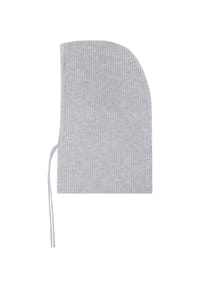 MANGUUN - Sturmhaube, Bindebänder, für Damen - 0  GREY