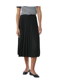 comma, CASUAL IDENTITY - Plisseerock, Gummibund, für Damen - 9999 GREY/BLACK
