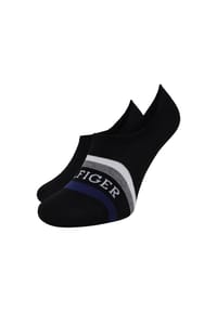 TOMMY HILFIGER - Füßlinge, 2er-Pack, für Herren - 001  WHITE