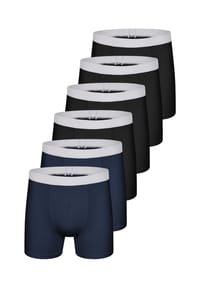 sloggi - Long Short / Pant 6er Pack men GO ABC 2.0 - Navy