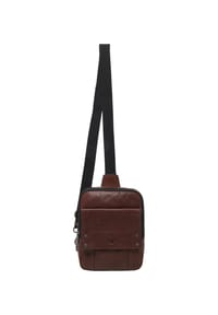 GALERIA BUFF FORMOSA - Slingbag, Leder - BROWN