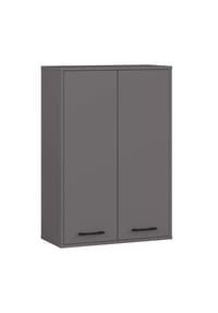 Akord - Fin Badezimmer-Hängeschrank W64 mit 2 Türen und 4 Einlegeböden - artisan-eiche