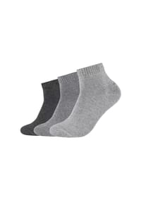 s.Oliver - Kurzsocken, 3er-Pack - 008 ANTHRAZIT