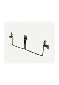 out n about - Nipper Doppelkinderwagen-Tragewannenadapter 2 - schwarz