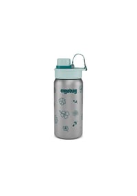 ergobag - Trinkflasche "Blumen" - TÜRKIS