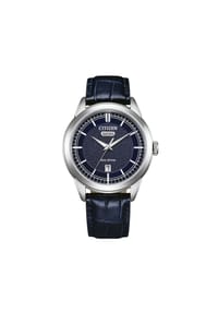 CITIZEN® LEATHER - Herren Armbanduhr "AW0151-00LC" - BLAU