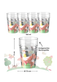 HABA - Becher Glitzerbecher - Bauernhof