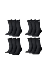 PUMA® - Sportsocken Regular Crew 12-Pack - schwarz
