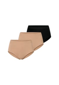 SCHIESSER - Slip Retro - Classic Seamless - maple,schwarz,schwarz