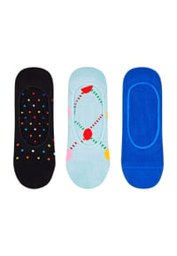 Happy Socks® Füßlinge "Argyle Dot", 3er-Pack, für Damen und Herren Bild 1