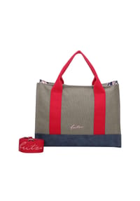 Fritzi aus Preußen - Canvas Handtasche 40 cm - black