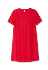sheego - A-Linien-Kleid - erdbeere