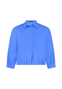 BETTY BARCLAY - Blusenjacke mit Kragen - Adria Blue