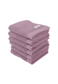 TOM TAILOR - Gästehandtuch, 6er Pack - Color Bath Guest Towel, Frottier, Baumwolle, 30 x 50 cm - Blau