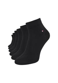 TOMMY HILFIGER - Kurzsocken, 6er-Pack, für Herren - 001 BLACK