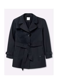 sheego - Trenchcoat - schwarz