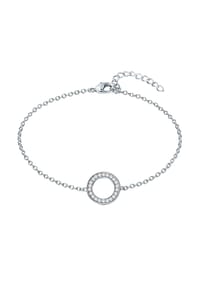 Rafaela Donata - Damen Armband aus 925/- Sterling Silber in Silber mit verziert mit Kristallen von Swarovski® - silber