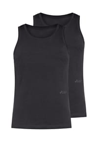sloggi - Unterhemd / Tanktop 2er Pack SLG Base - Schwarz