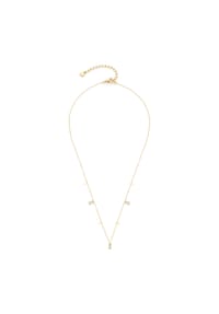 LEONARDO - Damen Kette mit Anhänger, Edelstahl - GELBGOLD