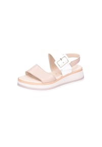 Gabor® - Plateausandaletten - creme/rose/weiss