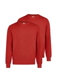 redmond - Pullover 2er Pack Basic - Beige