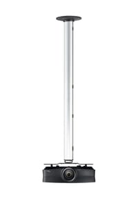 VCM. - Beamer Deckenhalterung | bis 50 kg | höhenverstellbar 220-300 cm | ausziehbare Projektor Halterung | Universal Deckenhalterung | CPM - 