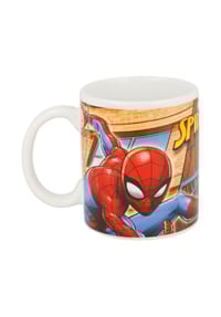 MARVEL - Spiderman Tasse 325ml Keramikbecher für Kinder Geschenkset Boy Icons - Mehrfarbig 12x10x10 cm
