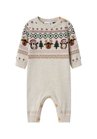 name it® - Strampler RALKO Babyoverall - weiß