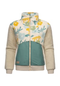 ragwear™ - Fleecejacke Madaras Flower - Beige
