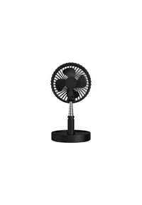 COFI - Qware Tragbarer Mini Tischventilator – kompakter & leiser Ventilator - Rosa 20 cm