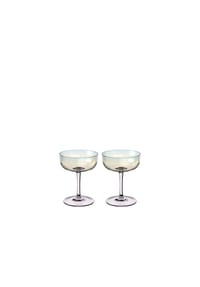 like. by Villeroy & Boch Sekt-/Champagnerschale, Set 2tlg Like Pearl - Like Glass - bunt