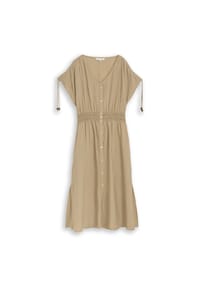 MUSTANG® - Shirtkleid, V-Ausschnitt, für Damen - 11863 SILVER OLIVE