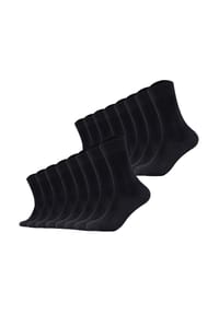 s.Oliver - Unisex Socken, 16er Pack - Kurzsocken, einfarbig - Grau