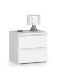 Akord - Nachttisch CL2 mit 2 Schubladen - artisan-eiche