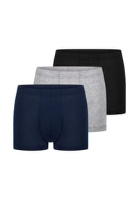 SCHIESSER - 95/5 Essentials Pants, 3er-Pack, Single-Jersey, für Herren - 000 SCHWARZ