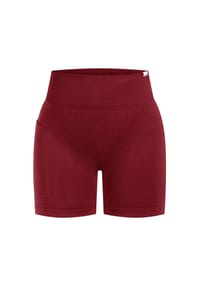 SMILODOX - Short Leggings Temmy - Bordeaux