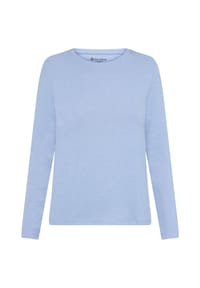 guilia - Langarmshirt, Rundhals, für Damen - BLACK