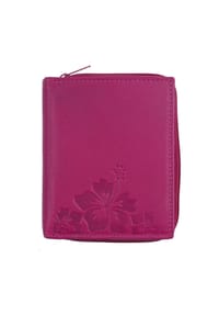GALERIA HIBISCUS - Brieftasche, Leder, für Damen - 04 INDIGO